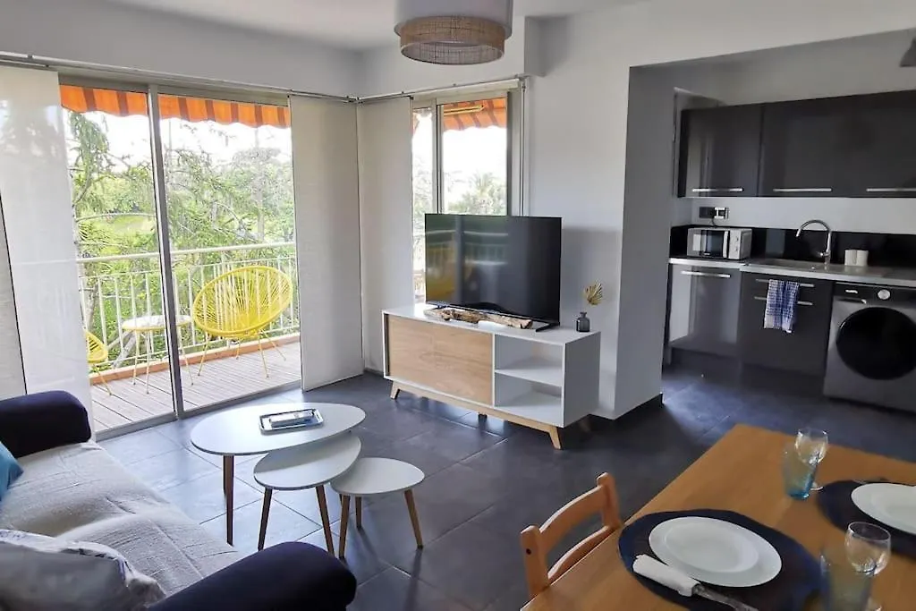 Spacieux 2 Pieces Avec Terrasse, Clim Et Parking Antibes 0*,