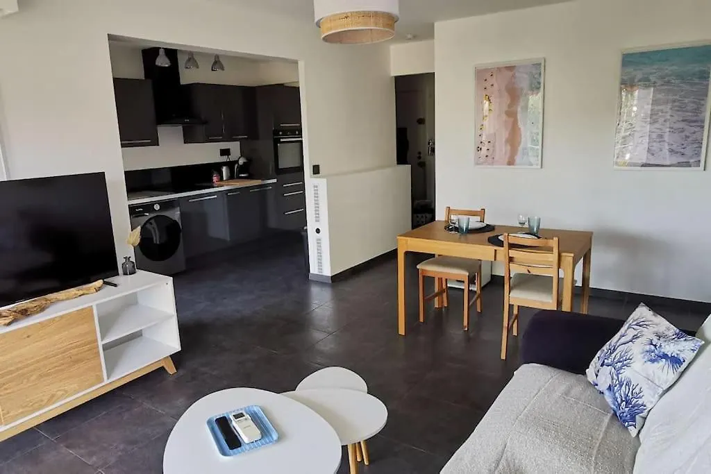 Spacieux 2 Pieces Avec Terrasse, Clim Et Parking Antibes